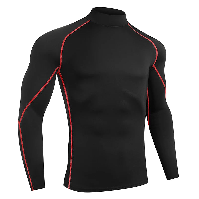 Men Running T shirt Long Sleeve