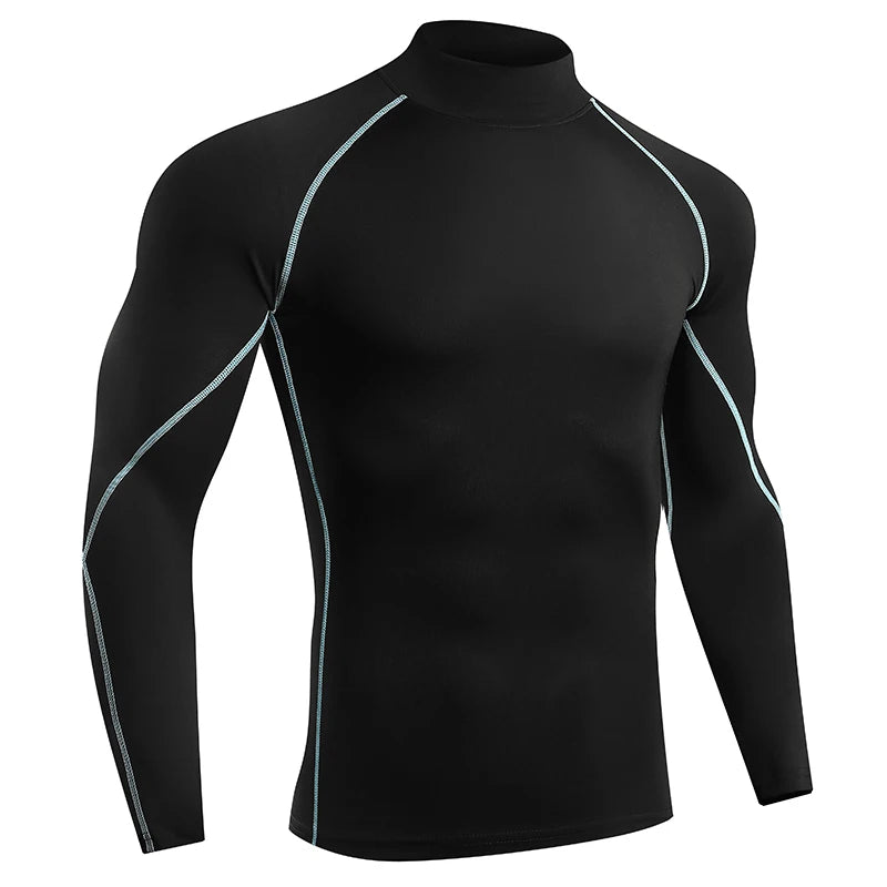 Men Running T shirt Long Sleeve