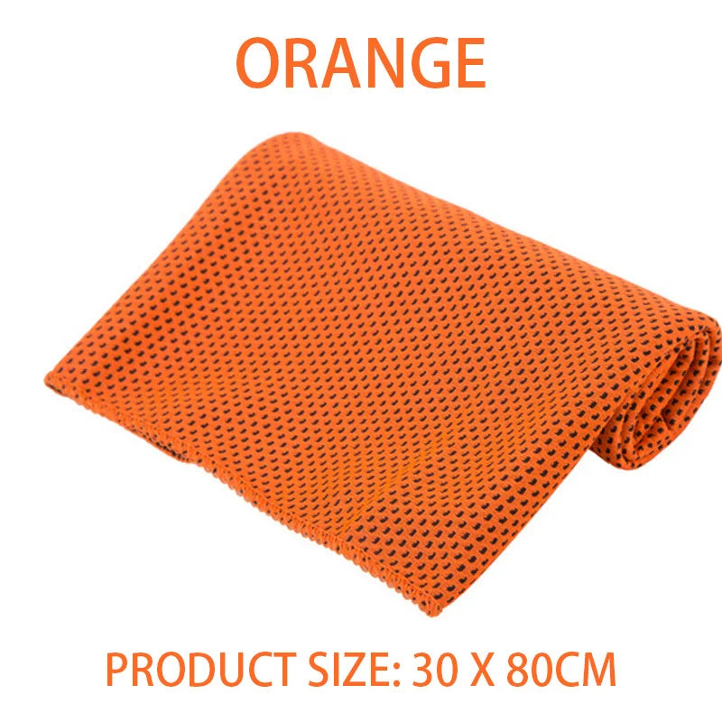Outdoor Microfiber Quick Drying Sports Cooling Ice Towel Cold Sports Towel Fitness Cool Towel Camping