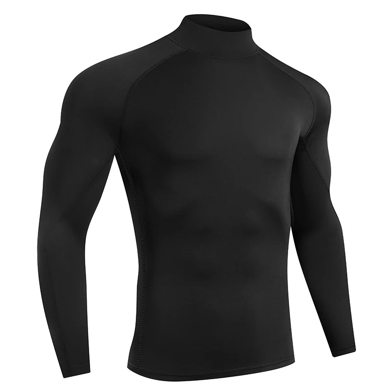 Men Running T shirt Long Sleeve